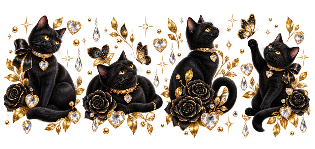 Dulces Gatitos para Snowglobe 16 oz (Gato)
