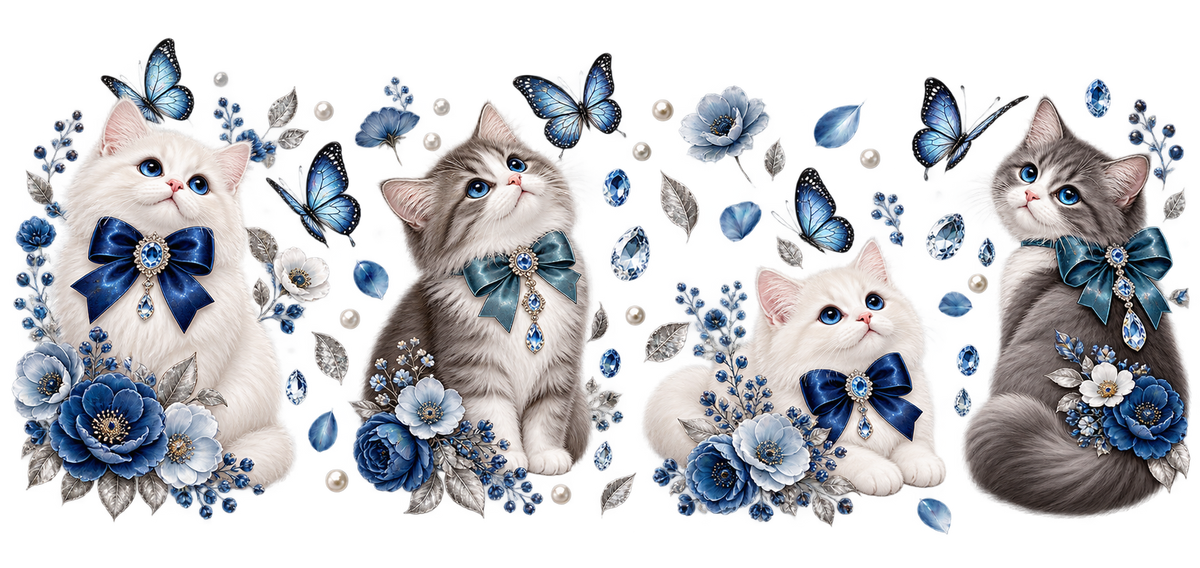 Dulces Gatitos para Snowglobe 16 oz (Gato)