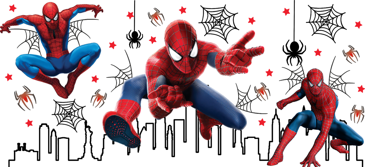 Aventuras Heroicas para Snowglobe 16 oz (Superhéroes)