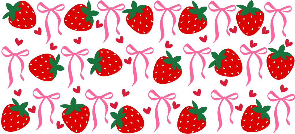 Cerezas y Fresas Encantadas para Vasos Snowglobe de 16 oz (Sherry y Strawberry)