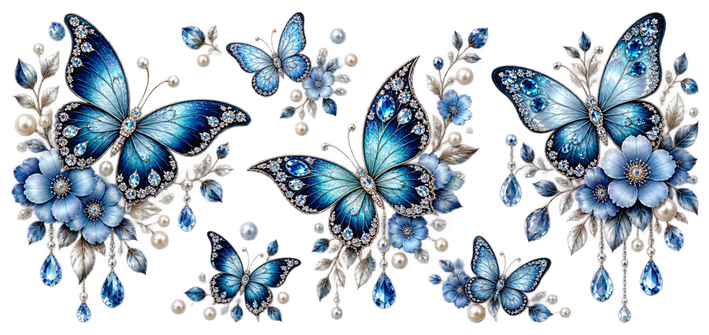 Alas de Colores para Snowglobe 16 oz (Mariposa)
