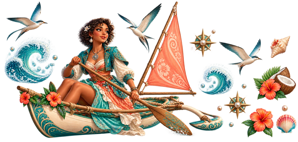 Encanto Bajo el Mar para Snowglobe 16 oz (Princesa del Mar)