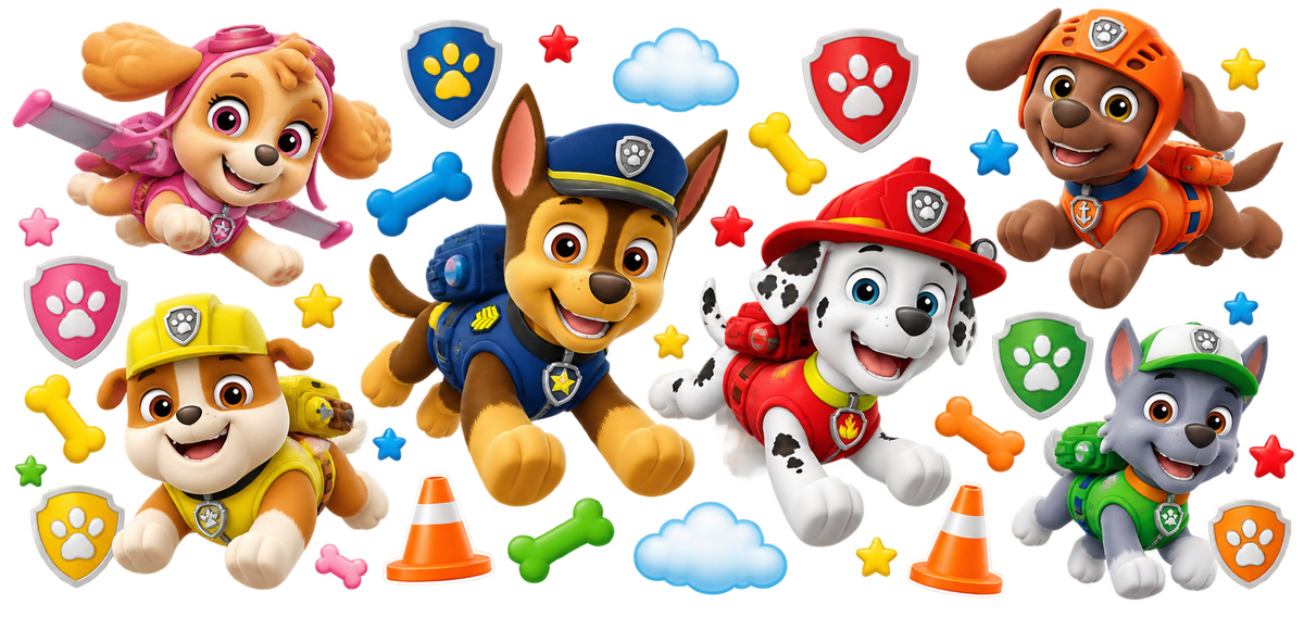 Patrulla de Cachorros para Snowglobe 16 oz (Paw Patrol)