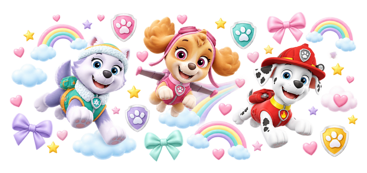 Patrulla de Cachorros para Snowglobe 16 oz (Paw Patrol)