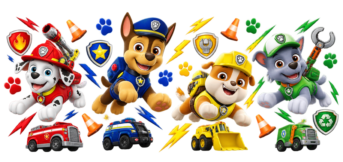 Patrulla de Cachorros para Snowglobe 16 oz (Paw Patrol)