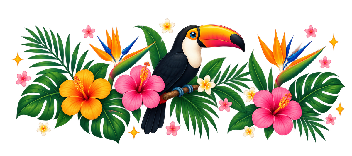 Vaquera Tropical con Estilo para Snowglobe 16 oz (Tropicalqueta)