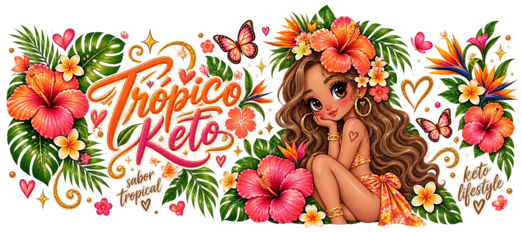 Vaquera Tropical con Estilo para Snowglobe 16 oz (Tropicalqueta)