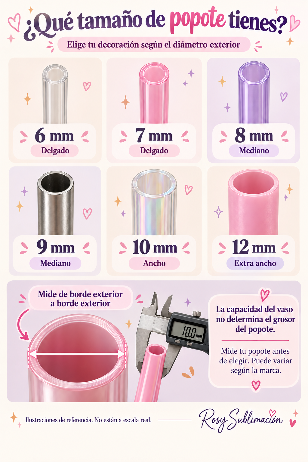 Decoración para popote — Mariposa