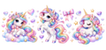 Magia de Unicornios para Snowglobe 16 oz (Unicornio)