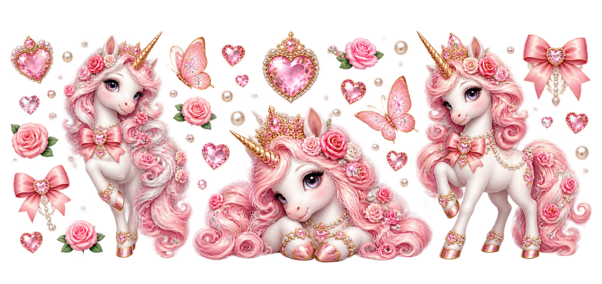 Magia de Unicornios para Snowglobe 16 oz (Unicornio)