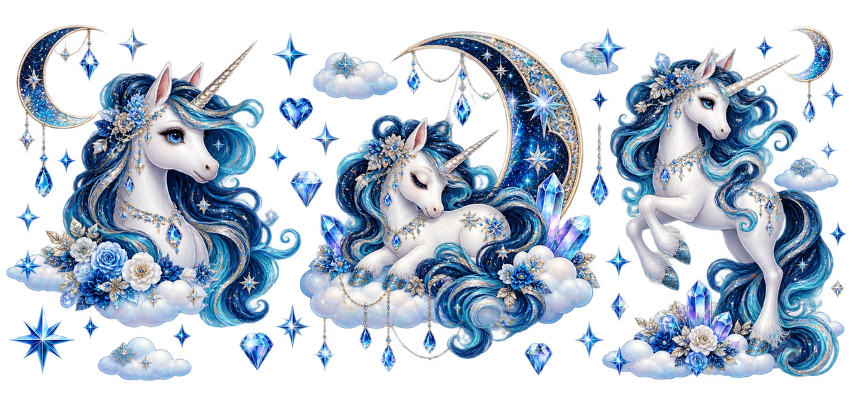 Magia de Unicornios para Snowglobe 16 oz (Unicornio)