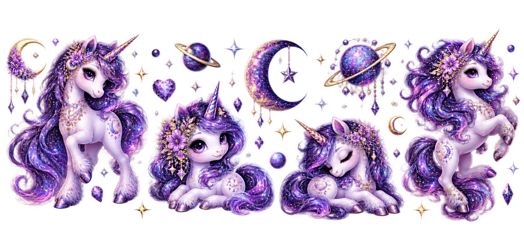 Magia de Unicornios para Snowglobe 16 oz (Unicornio)