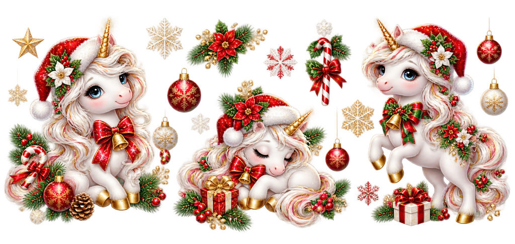 Magia de Unicornios para Snowglobe 16 oz (Unicornio)
