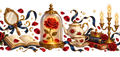 Romance Encantado para Vasos Snowglobe de 16 oz (Bella y la Bestia)
