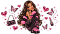 Diseños UV-DTF para Vasos Snowglobe de 16 oz (Bratz)