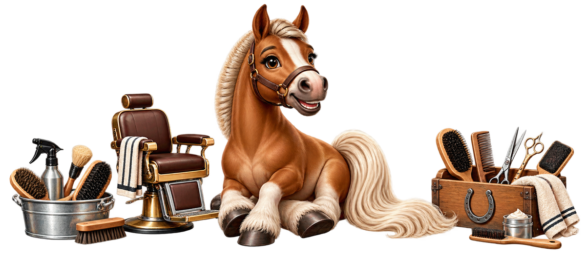 Peluquería de caballos para vasos Snowglobe de 16 oz (UV-DTF)