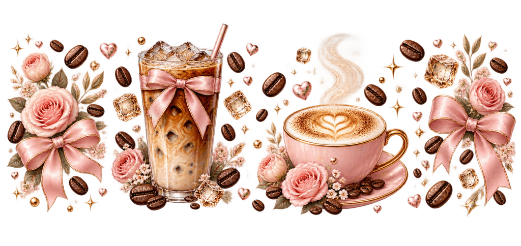 Amor por el Café para Vasos Snowglobe de 16 oz (Coffee)