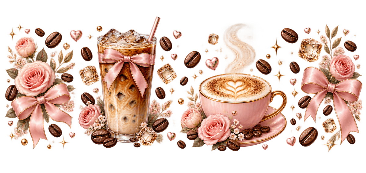 Amor por el Café para Vasos Snowglobe de 16 oz (Coffee)