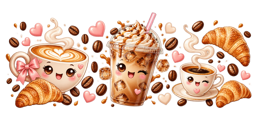 Amor por el Café para Vasos Snowglobe de 16 oz (Coffee)