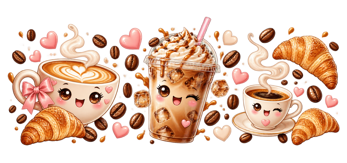 Amor por el Café para Vasos Snowglobe de 16 oz (Coffee)