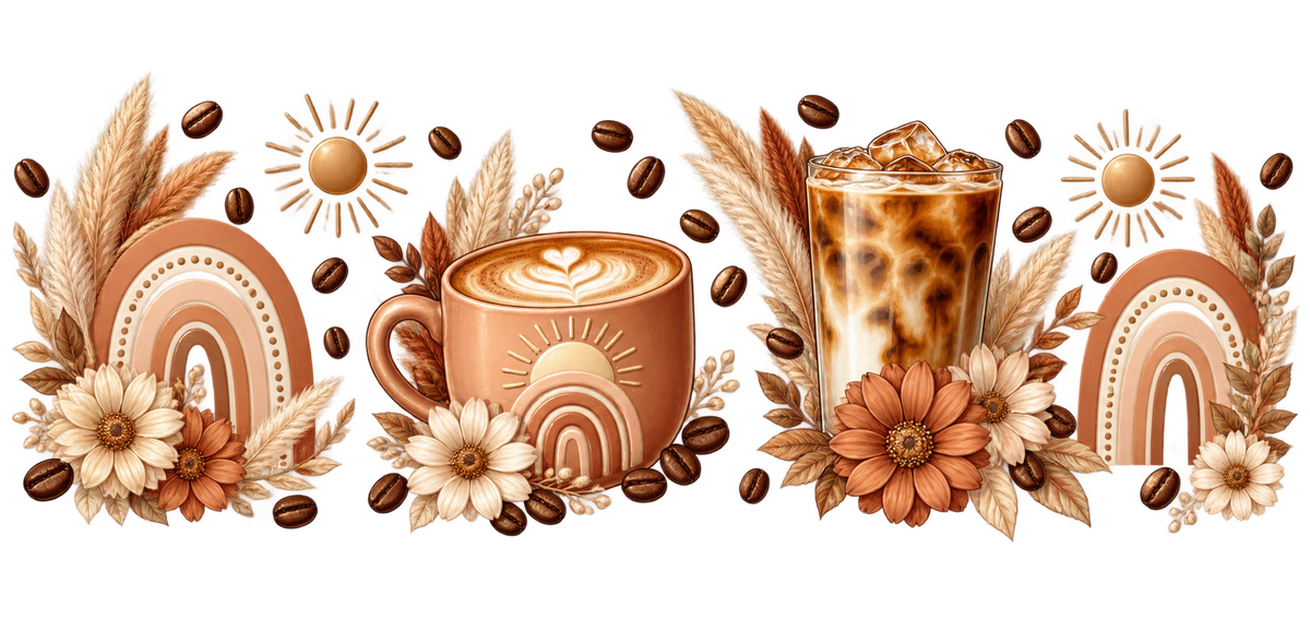 Amor por el Café para Vasos Snowglobe de 16 oz (Coffee)