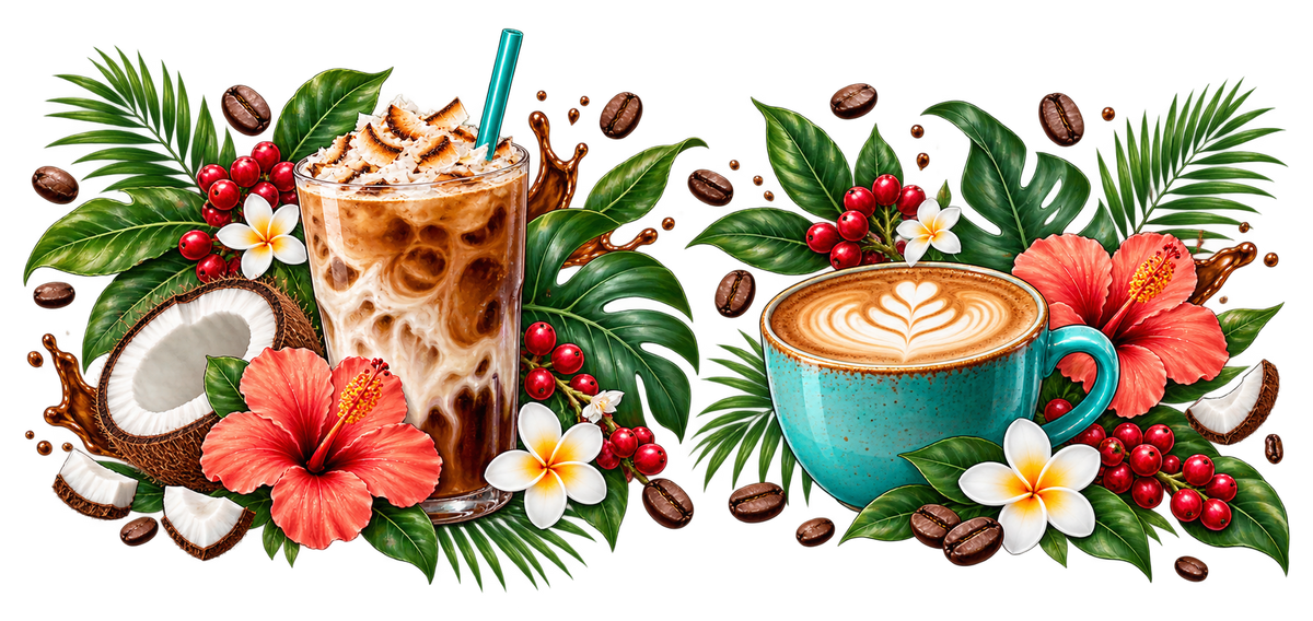 Amor por el Café para Vasos Snowglobe de 16 oz (Coffee)