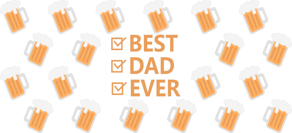 El Mejor Papá para Vasos Snowglobe de 16 oz (Dad)