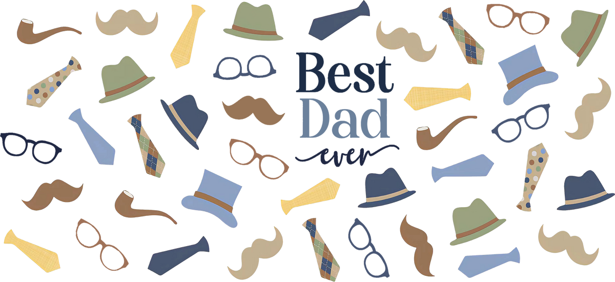El Mejor Papá para Vasos Snowglobe de 16 oz (Dad)