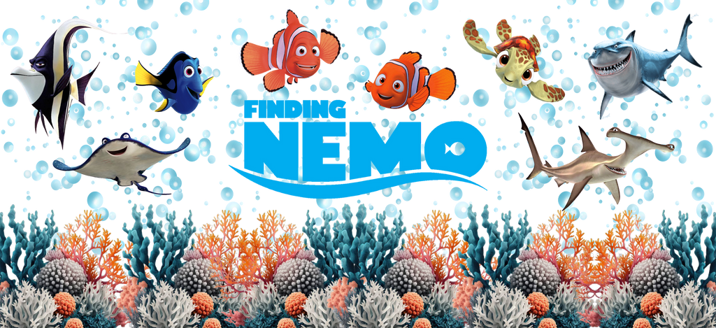Aventuras Bajo el Mar para Snowglobe 16 oz (Nemo)