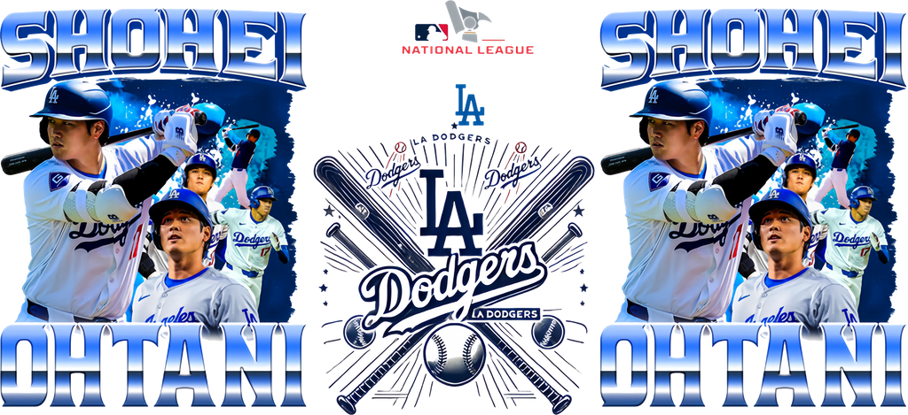 Pasión Azul de Béisbol para Vasos Snowglobe de 16 oz (LA Dodgers)