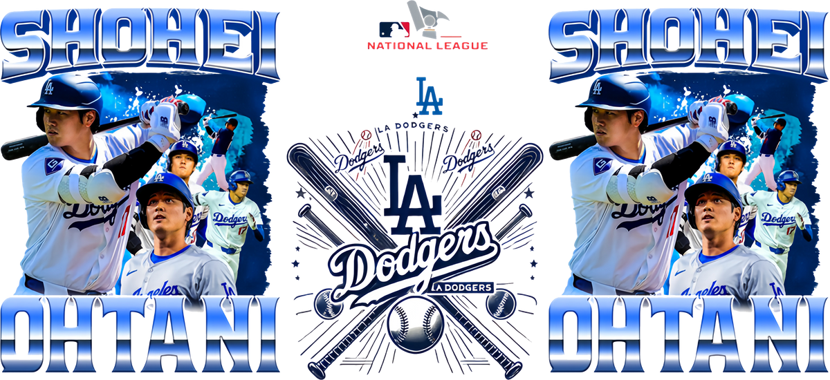 Pasión Azul de Béisbol para Vasos Snowglobe de 16 oz (LA Dodgers)