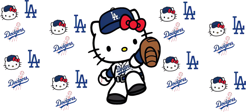 Pasión Azul de Béisbol para Vasos Snowglobe de 16 oz (LA Dodgers)