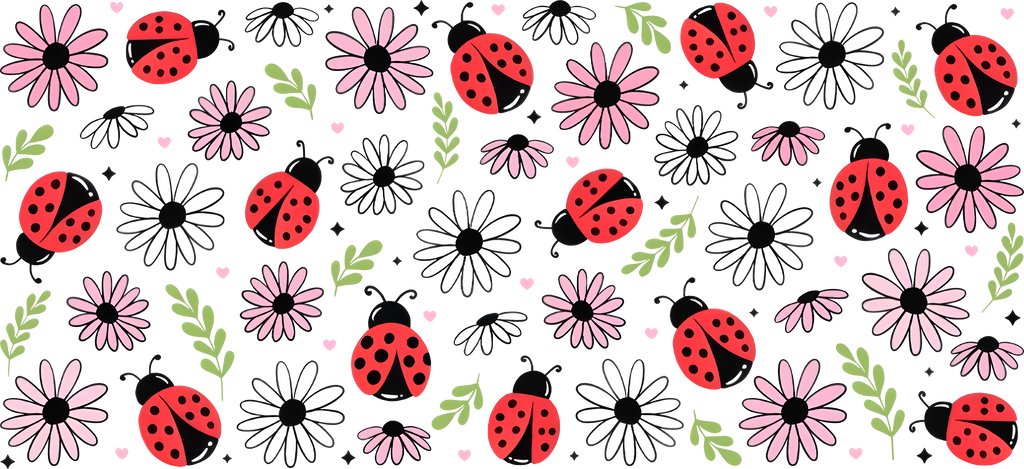 Flores, Mariposas y Frutas para Vasos Snowglobe de 16 oz (Flower Freud)
