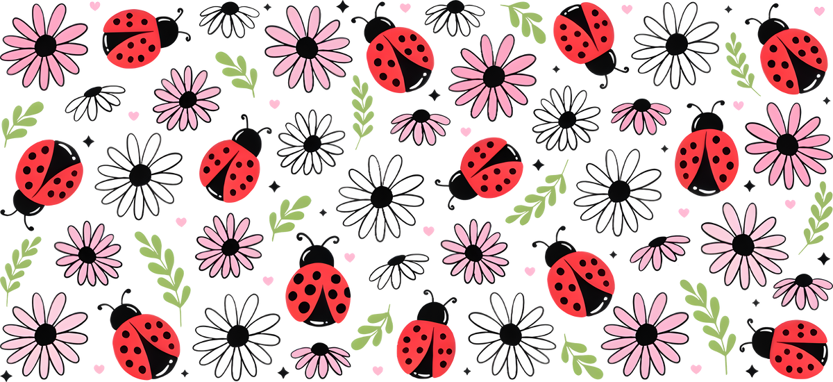 Flores, Mariposas y Frutas para Vasos Snowglobe de 16 oz (Flower Freud)