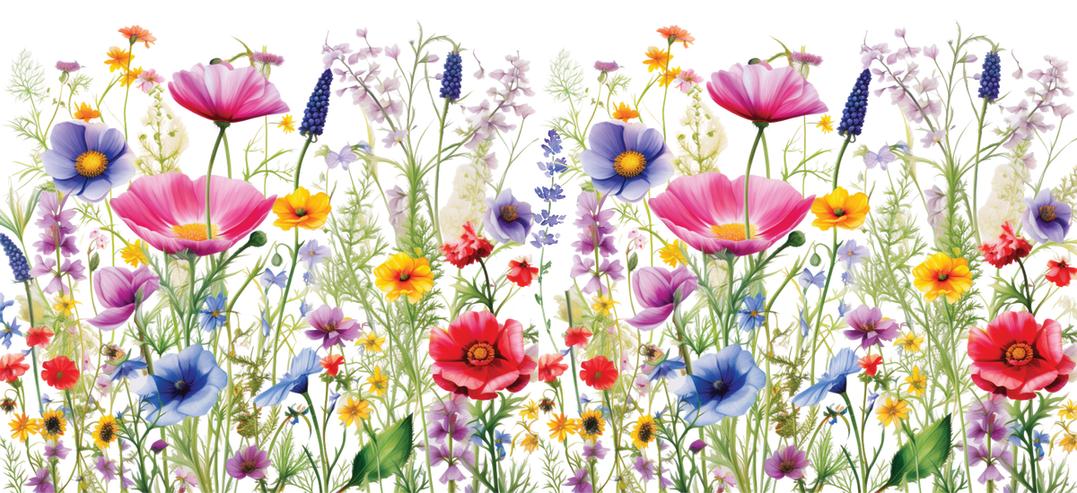 Flores, Mariposas y Frutas para Vasos Snowglobe de 16 oz (Flower Freud)
