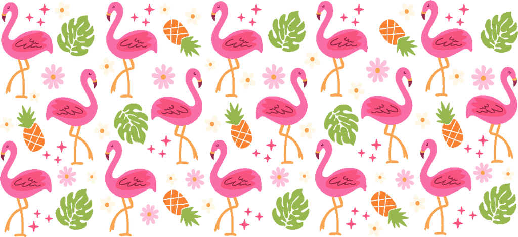 Flores, Mariposas y Frutas para Vasos Snowglobe de 16 oz (Flower Freud)