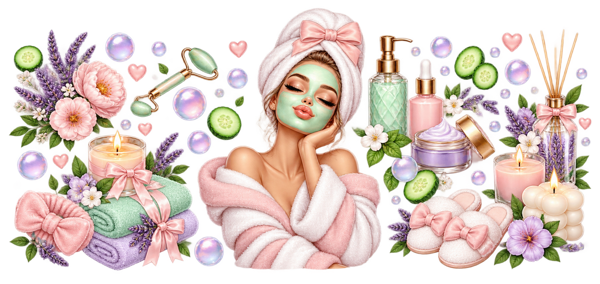 Estilo, Brillo y Actitud para Vasos Snowglobe de 16 oz (Girl)
