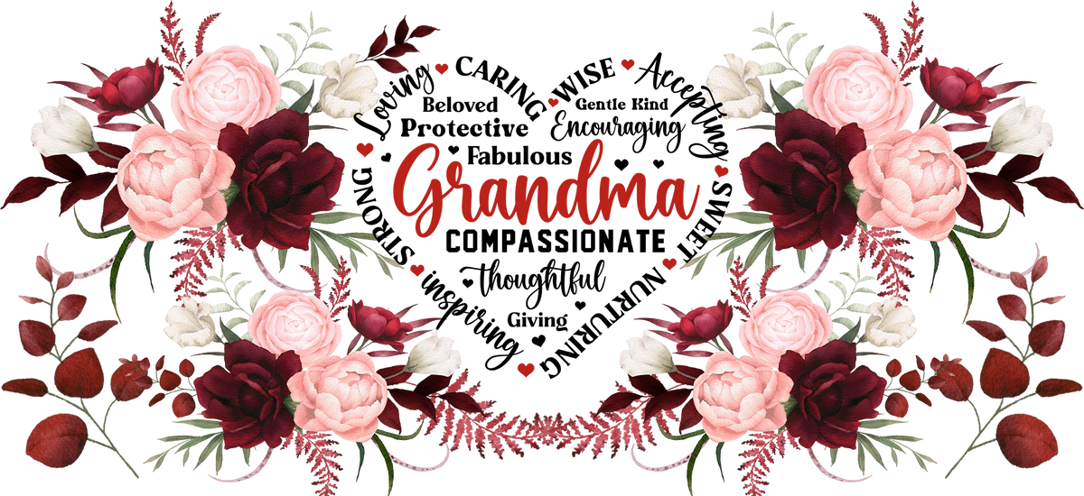 Amor de Abuela para Vasos Snowglobe de 16 oz (Grandma)