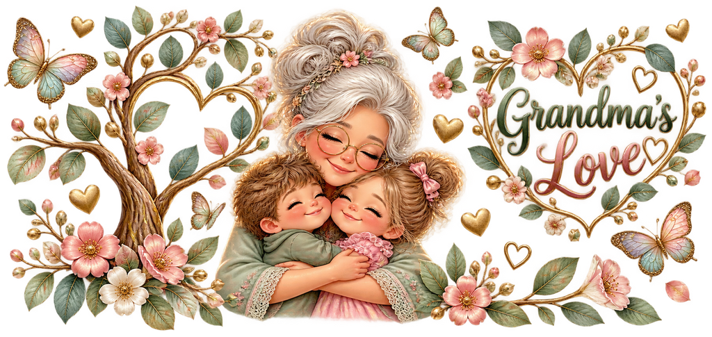 Amor de Abuela para Vasos Snowglobe de 16 oz (Grandma)