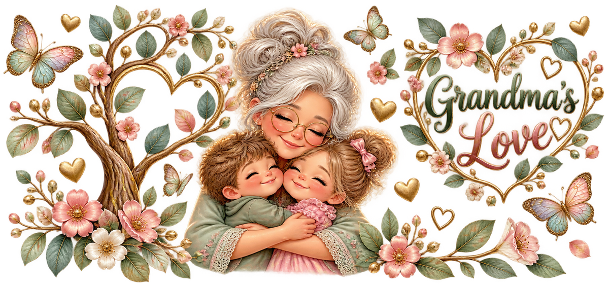Amor de Abuela para Vasos Snowglobe de 16 oz (Grandma)
