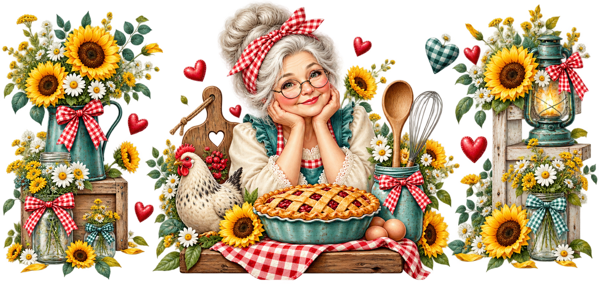 Amor de Abuela para Vasos Snowglobe de 16 oz (Grandma)