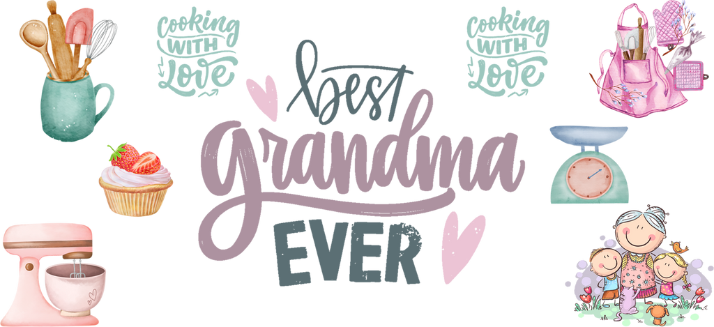 Amor de Abuela para Vasos Snowglobe de 16 oz (Grandma)