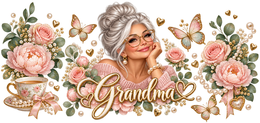 Amor de Abuela para Vasos Snowglobe de 16 oz (Grandma)