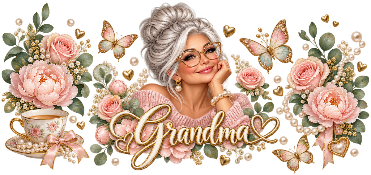 Amor de Abuela para Vasos Snowglobe de 16 oz (Grandma)