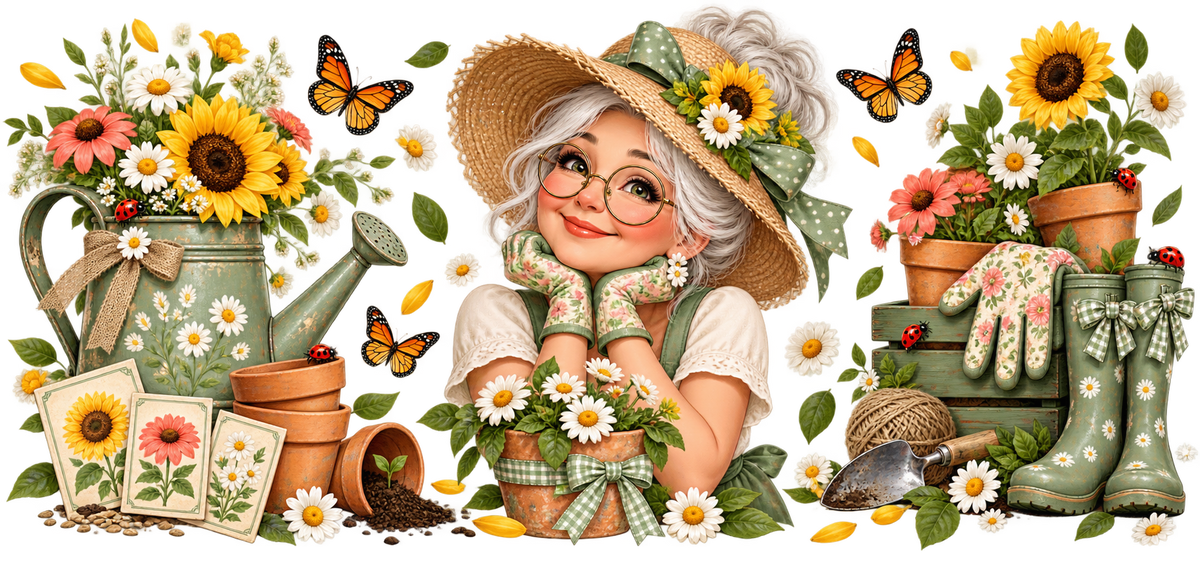 Amor de Abuela para Vasos Snowglobe de 16 oz (Grandma)