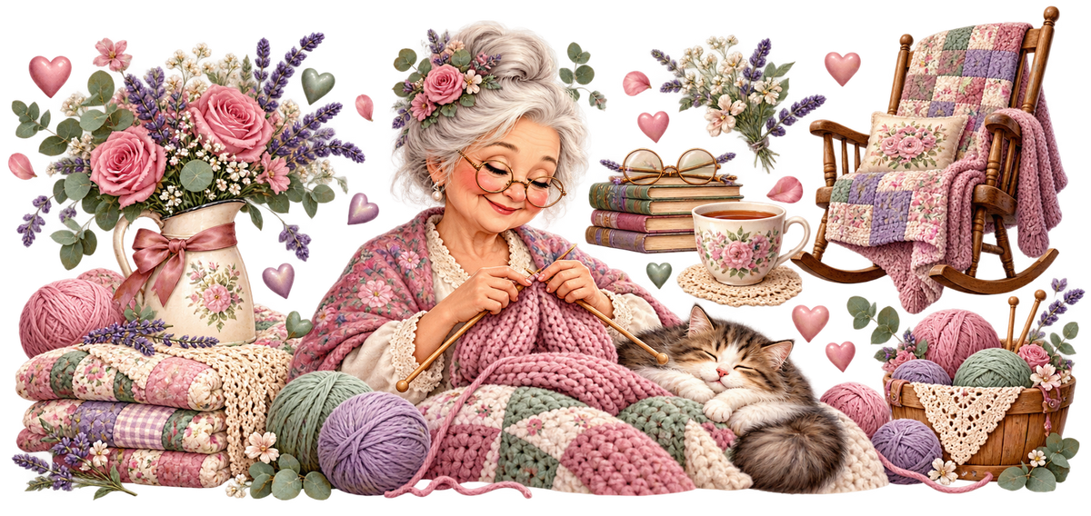 Amor de Abuela para Vasos Snowglobe de 16 oz (Grandma)