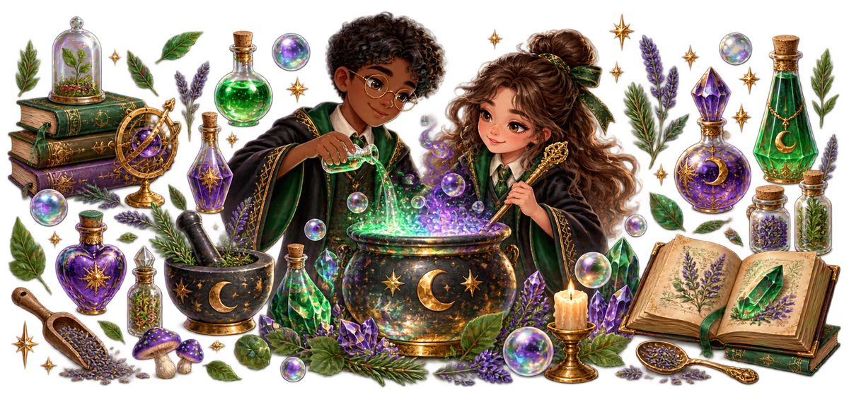 Magia y Aventuras para Vasos Snowglobe de 16 oz (Harry Potter)