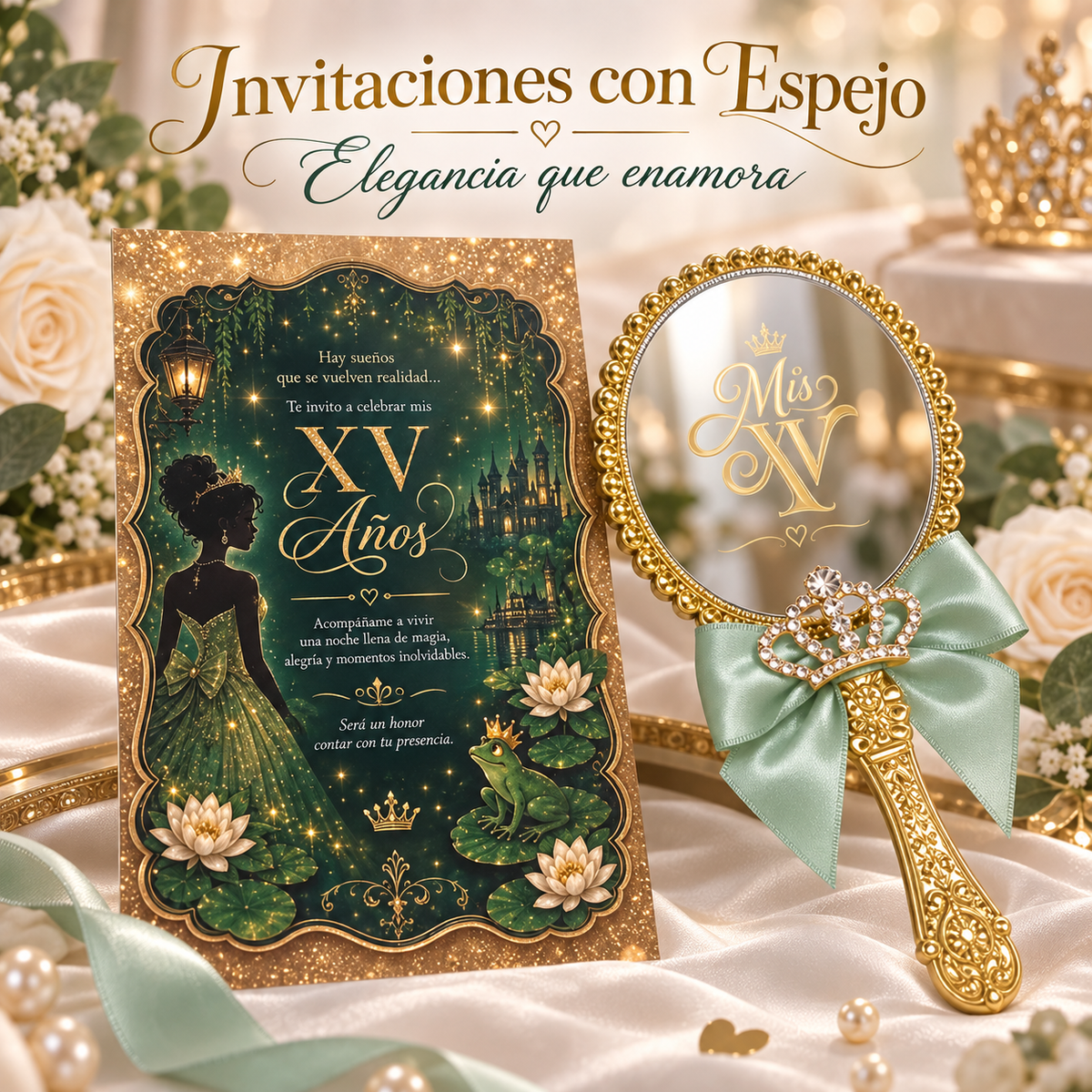 Invitación Personalizada con Espejo