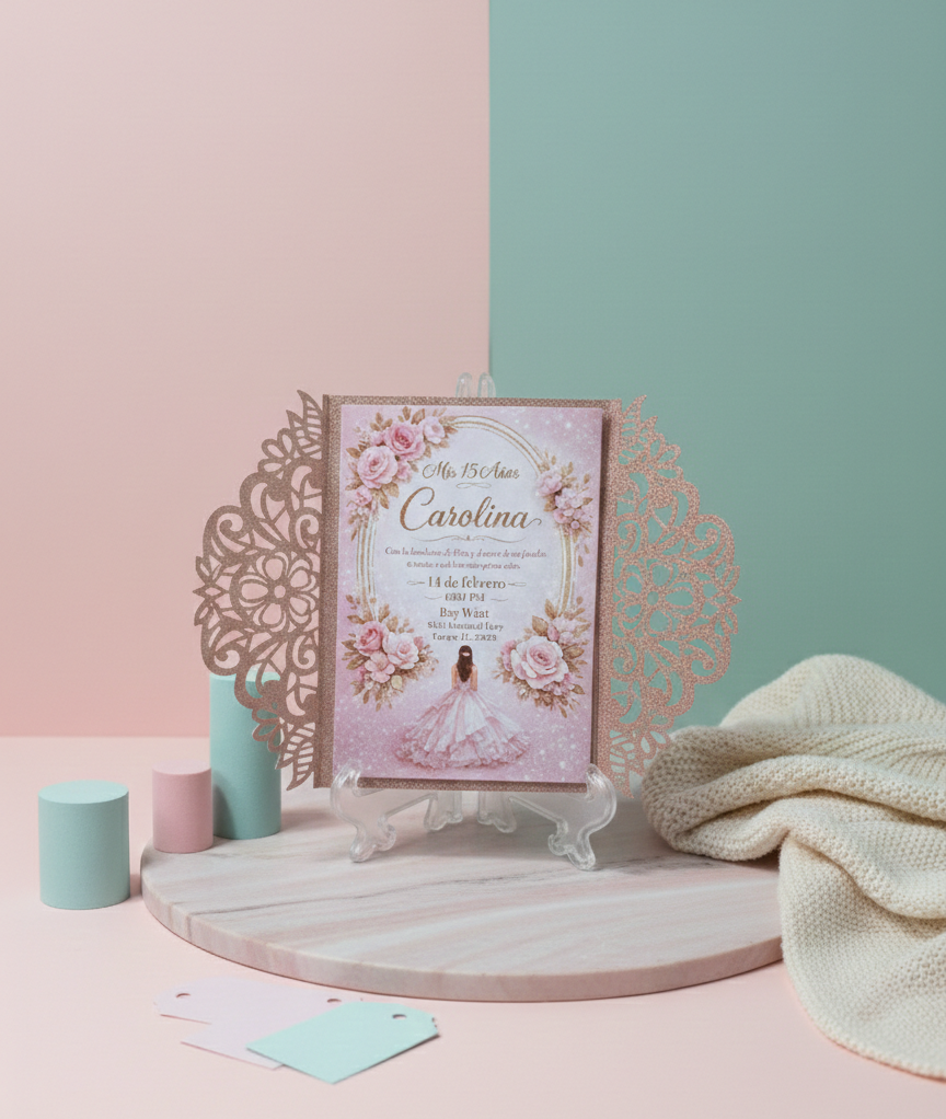 Invitaciones de Quince Años Personalizadas