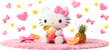 Dulzura Kawaii para Vasos Snowglobe de 16 oz (Hello Kitty)
